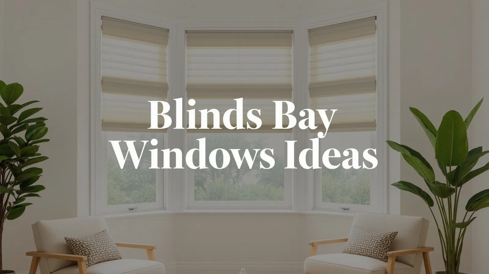 blinds bay windows ideas